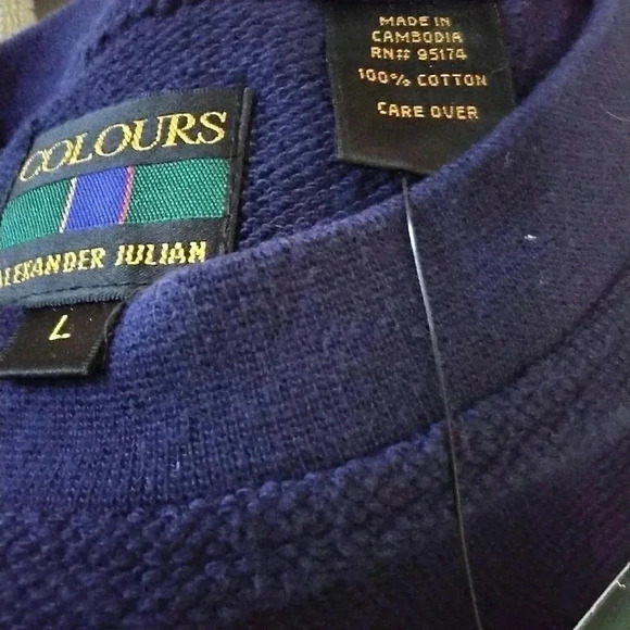 Colours Alexander Julian Sweater NWT - Picture 3 of 4